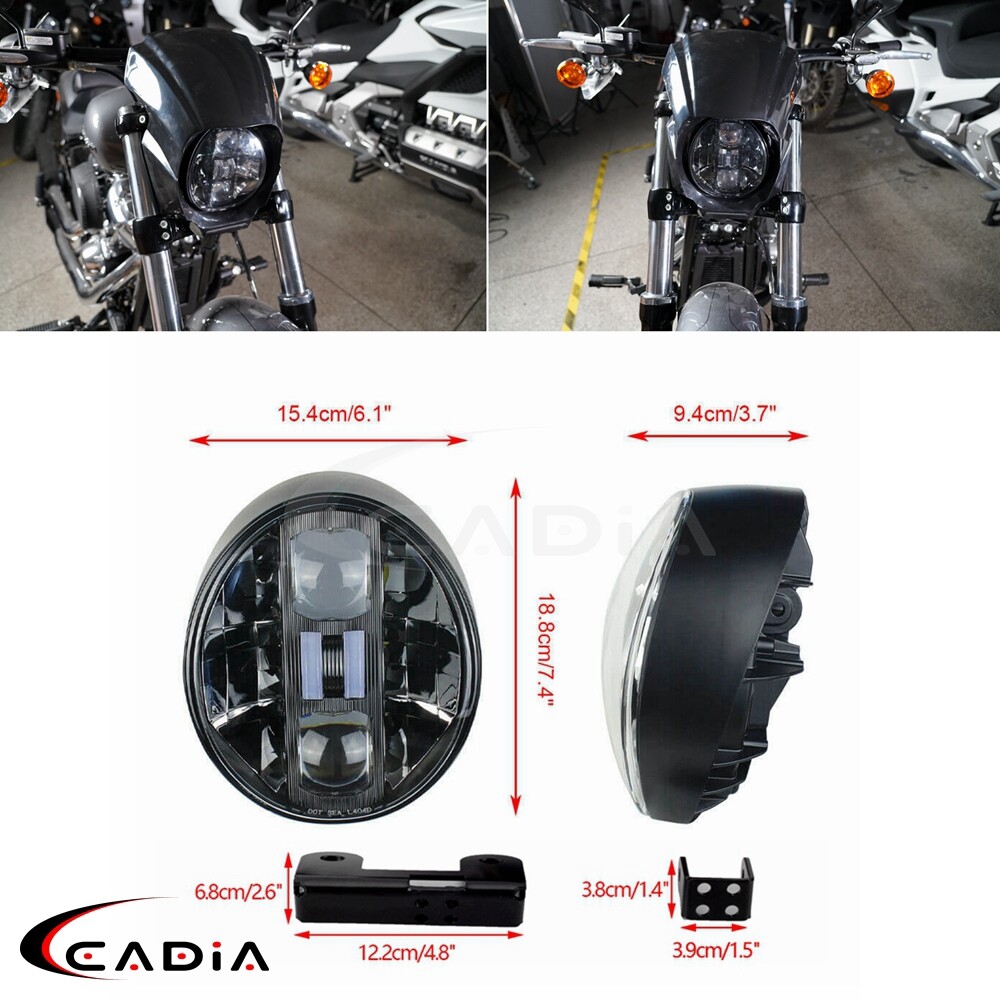 For Harley-Davidson Softail Breakout FXSB 2013-2017 LED Headlight