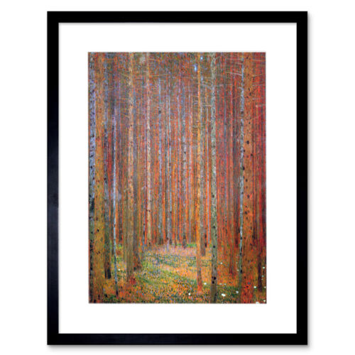 Klimt Tannenwald I Fir Forest Framed Wall Art Print 12X16 In - Bild 1 von 34