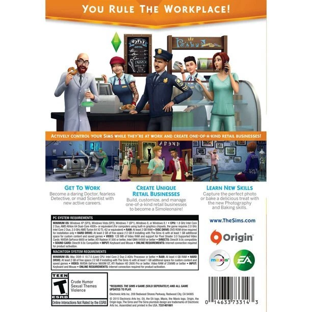 The Sims 4 Get to Work Free Download