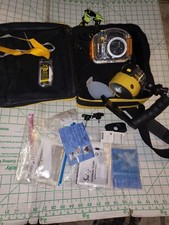 Canon WP-DC20 dive housing for Powershot camera w/ flash  case