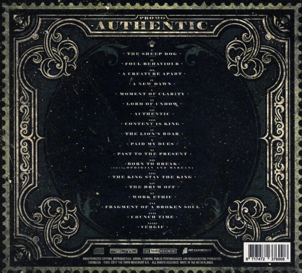 PROMO = Authentic = CD ALBUM = HARDCORE GABBER HARDSTYLE - Bild 2 von 2