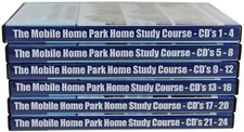 The Mobile Home Park Home Study Course, Set of 24 CDs, USED