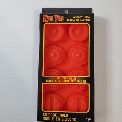 Evil Ted Cosplay Silicone Baking Mold High Tech Bolts Steampunk Costume New