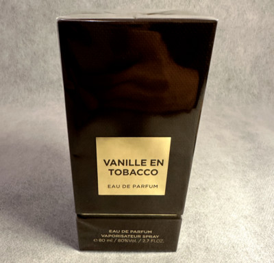 Fragrance World Vanille en Tobacco, 80ml, Eau de Parfum, EDP, NEU & OVP
