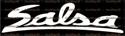 Salsa II Bikes - Outdoor Sports Bicycles - Vinyl Die-Cut Peel N' Stick Decals