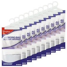 Vacplus Moisture Absorbers, Hanging Humidity Packs for Effectively Absorbing ...