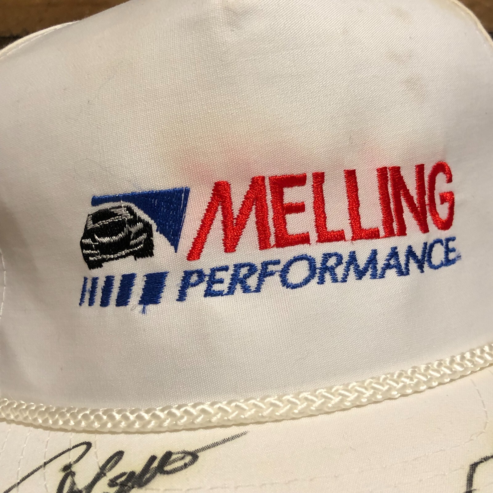 VTG Melling Performance Hat Snapback Baseball Cap… - image 5