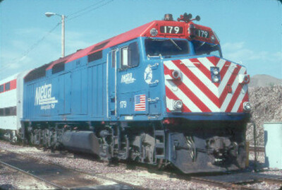 METRA 179 F-40PH --- Original Slide T2-9