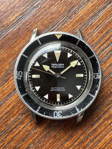 Vintage Gruen Ocean Chief Diver