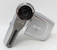 Vivitar DVR 510 Digital Video Recorder Camcorder SILVER