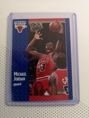Michael Jordan Chicago Bulls Karte Nba Fleer 91 #29
