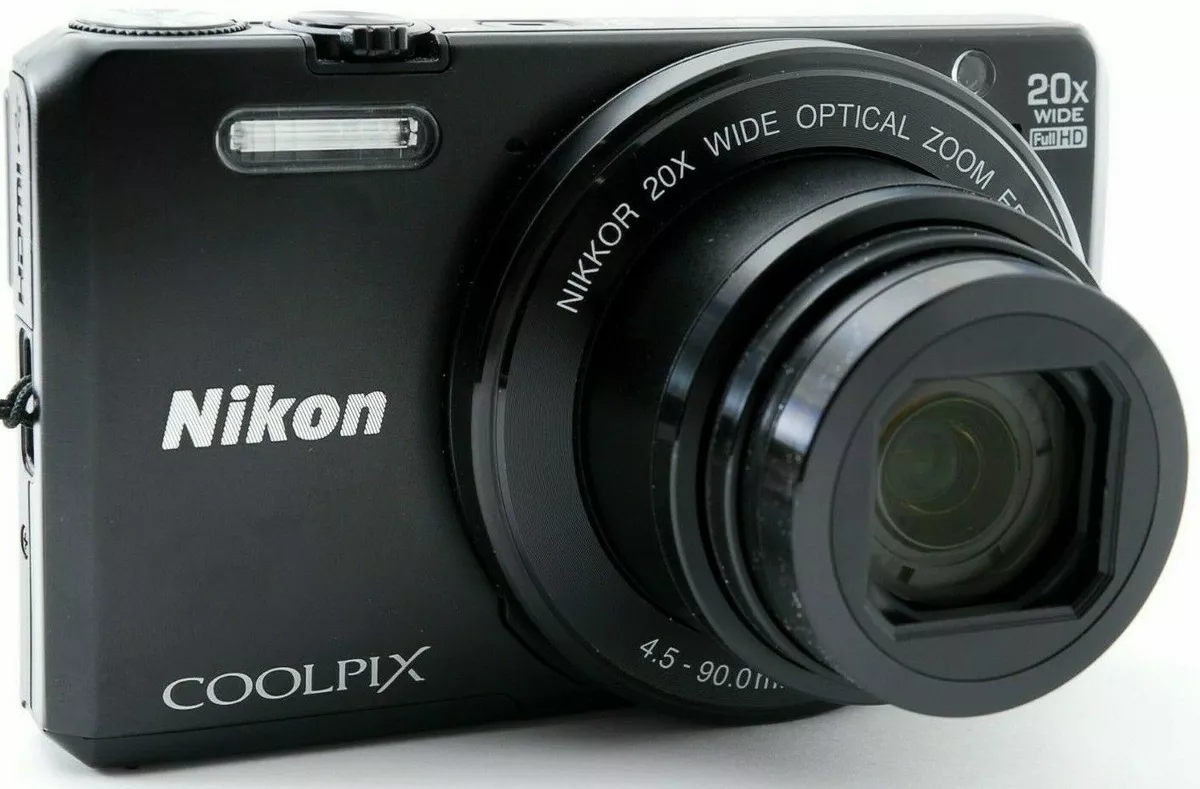 Nikon COOLPIX S7000 compact digital camera *Black *Superb