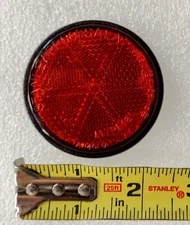 Stanley Red Reflector 2 1/4" 072-0789 RR501 Genuine Honda Part # 33741-K2E-A01