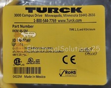 NEW TURCK RKM46-5M U5081 MiniFast 600V 10A RKM465M - FREE SHIPPING
