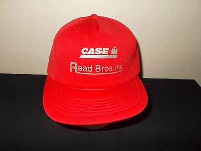 Casquette Vintage Années 80 - Style Corde, Marquée Pontiac Illinois CASE IH Tractor - Neuf Sans étiquette