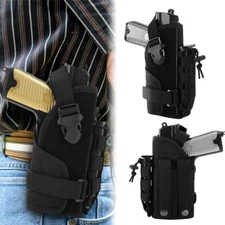 Military Army Tactical Pistol Gun Molle Belt Holster Right Handed Pistol Holster