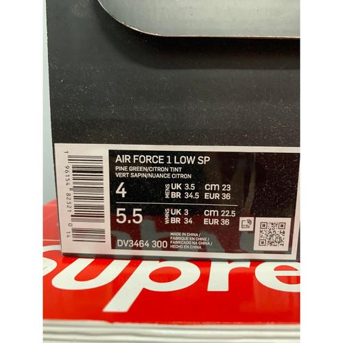 Nike Air Force 1 Low SP AMBUSH Pine Green Size 4 BRAND NEW SHIPS NOW - Picture 7 of 7