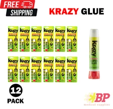 Krazy Glue Super Strong  Instant All Purpose Crazy Glue 2 Grams - 12 Pack