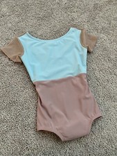 Luckyleo Fligjt Sky blue  Dusty rose Nude Mesh Pink Ballet Dancewear Summer
