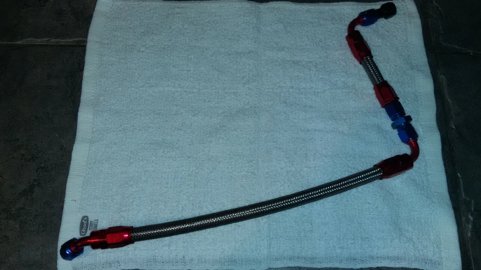 Kit de líneas de enfriador de aceite Ducati personalizadas Monster M600 M750 M900 95-03 W Foto 4 de 4