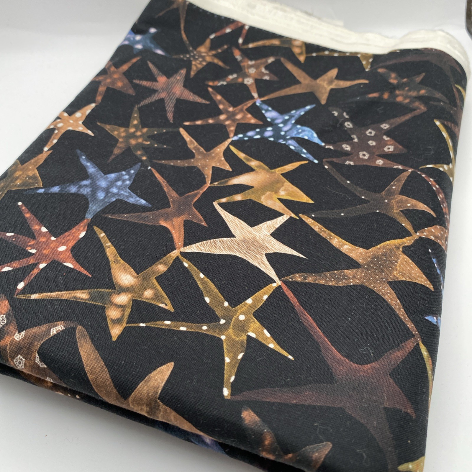 Boccaccini Meadows Galaxies 2 Yard Cotton Fabric Cut New Pattern