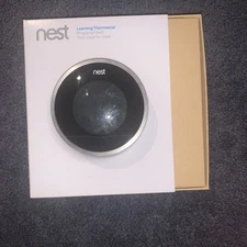 Nest 2nd Generation Learning Silver Programmable Thermostat