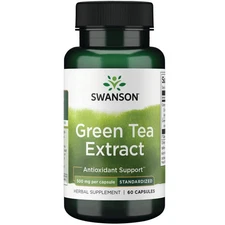 Swanson Green Tea Extract 500 mg 60 Capsules