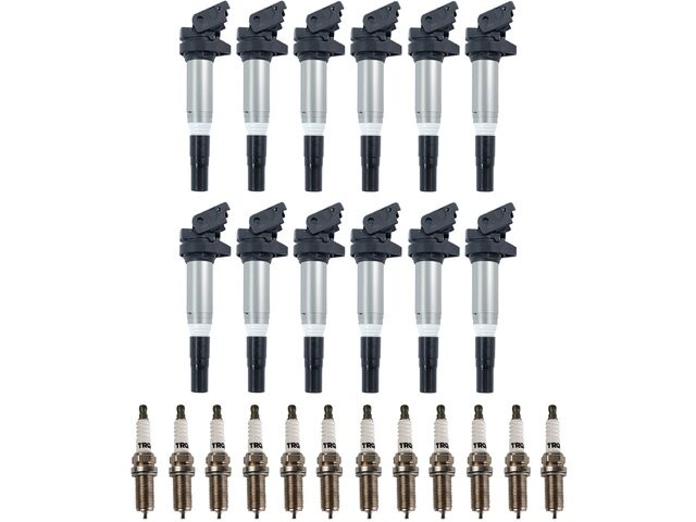 TRQ Ignition Coil and Spark Plug Kit fits Rolls Royce Phantom 2004-2012 21HGBH
