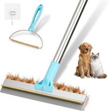 Carpet Rake Pet Hair Removal 2026 Upgraded Reusable Pet Hair Remover Broom 54   