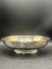 Silver Plated Reed & Barton Serving Bowl Footed Round 1132 7.75