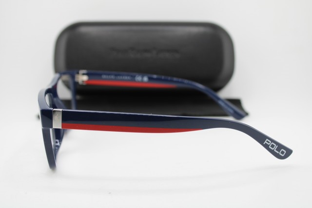 NEW POLO RALPH LAUREN PH 2290U 5620 BLUE RED SILVER AUTHENTIC