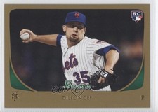 2011 Bowman Gold Dillon Gee #212 4k8