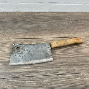 Vintage International Edge Tool Co. 8 Inch Meat Cleaver Hand Forged