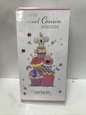 Cousin Birthday Greeting Card (slim)