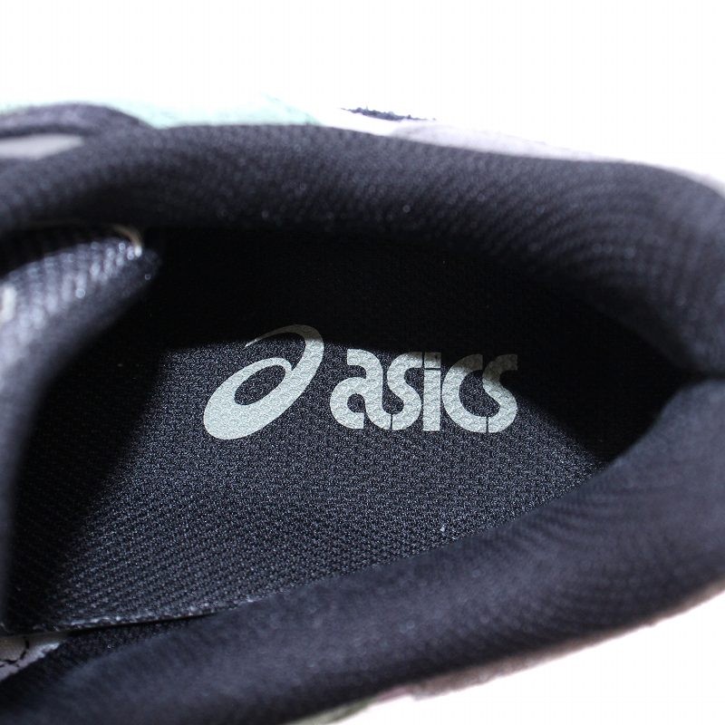 ASICS GELNYC Low Cut Sneakers Men US9 White Green Black Mesh Logo  B thumbnail 7