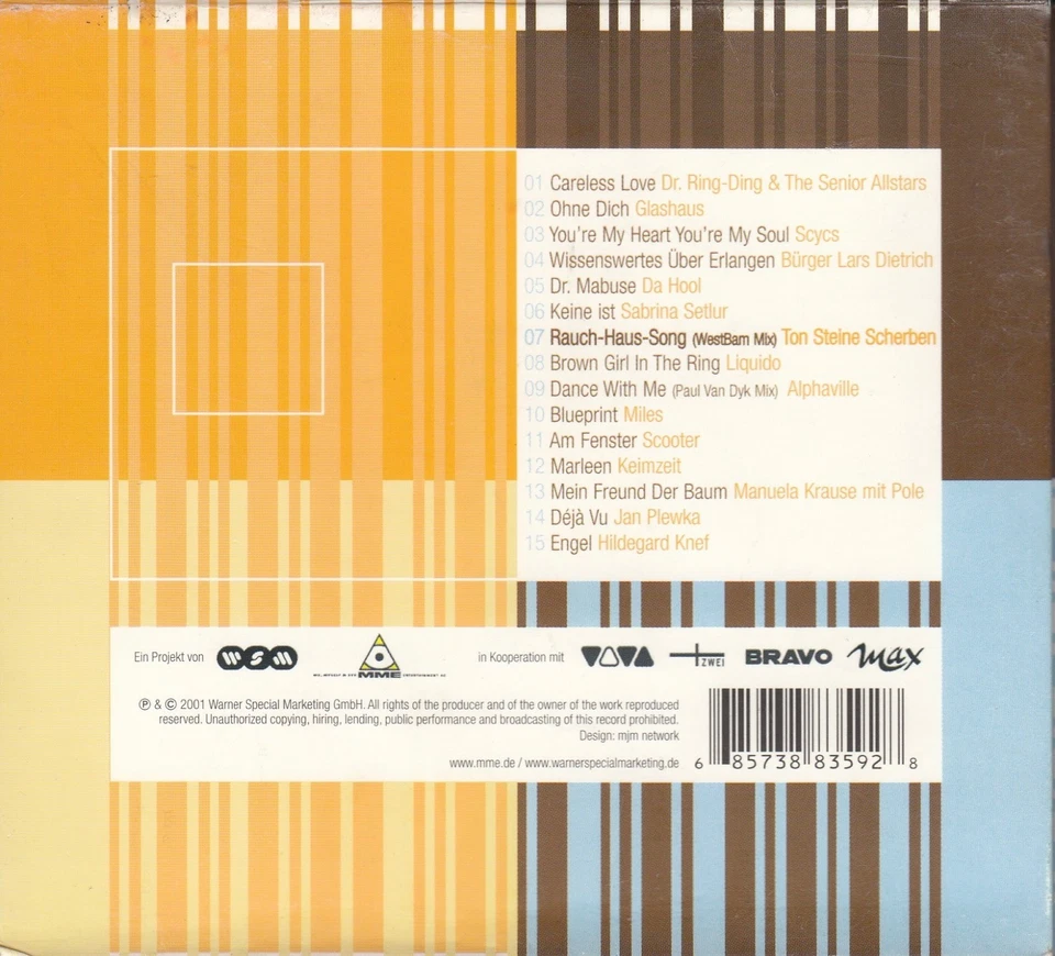 Pop 2001 Geschichte Wird Gemacht:GLASHAUS,KEIMZEIT,TON STEINE SCHERBEN,SCOOTER - Bild 3 von 3