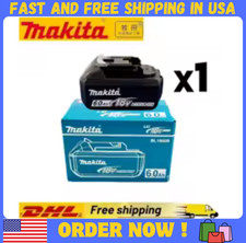 Genuine 6AH makita BL1860 18V Battery Power Tools Li-ion Replacement LXT BL1850