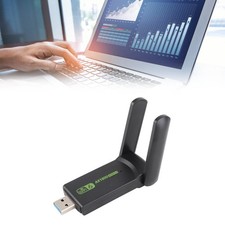 WiFi 6 Adapter USB3.0 2.4GHZ To 5.0GHZ AX1800Mbps MU MIMO USB Network Card PTQA