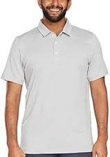 Kirkland Signature Men  s Performance Polo Gray Small s 