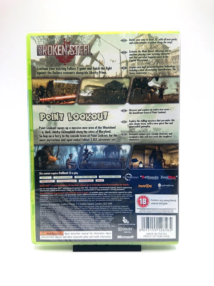 Fallout 3 Add-on Broken Steel Point Lookout - Microsoft Xbox 360 - Image 2 of 4