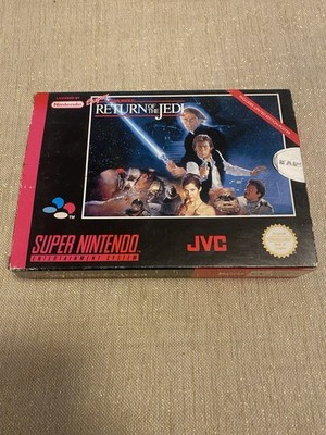 SUPER NINTENDO || STAR WARS RETURN OF THE JEDI IN OVP || SNES || Ohne Anleitung