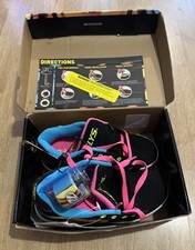 HEELYS PROPEL 2.0 #770512 MULTI COLOR BLACK SNEAKERS SKATE SHOES SZ 4 YOUTH