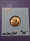 1939-D LINCOLN CENT. MS/ BU/RD. NICE. HIGH RATED