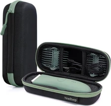 Yewltvep Case for Meridian Shaver, Hard Bags Compatible with MANSPOT Groin Hair 
