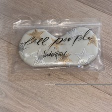 Free People UNDERSTATED LEATHER STARRY EYE Cooling Gel Travel MASK Gray NEW NRFP