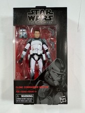 2018 Hasbro Star Wars Black Series Clone Commander Wolffe 6 Figure Exclusive