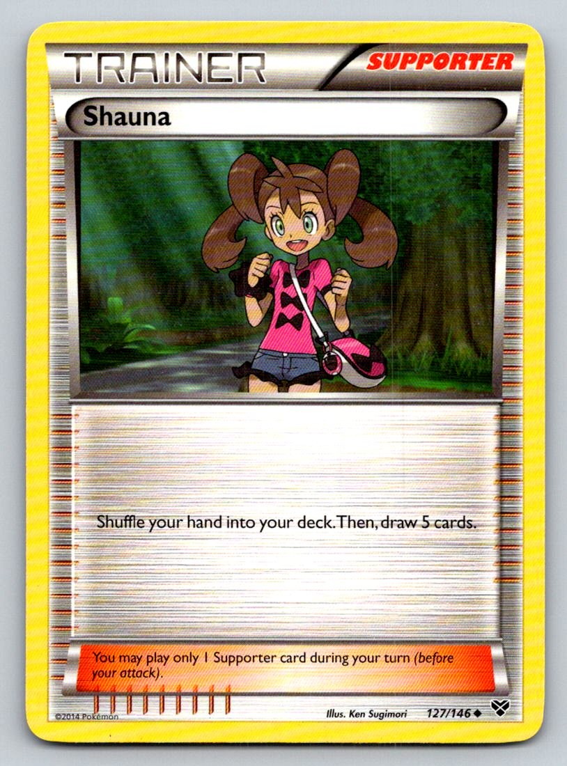 Shauna 127/146 Uncommon XY Pokemon Near Mint