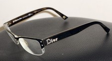 CHRISTIAN DIOR ITALY CD3748 Q31 140 Plum Half Rimless Eyeglasses Frame