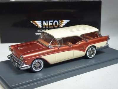 (KI-05-40) Neo Scale Models 44065 Buick Century Caballero Wagon in 1:43 in OVP