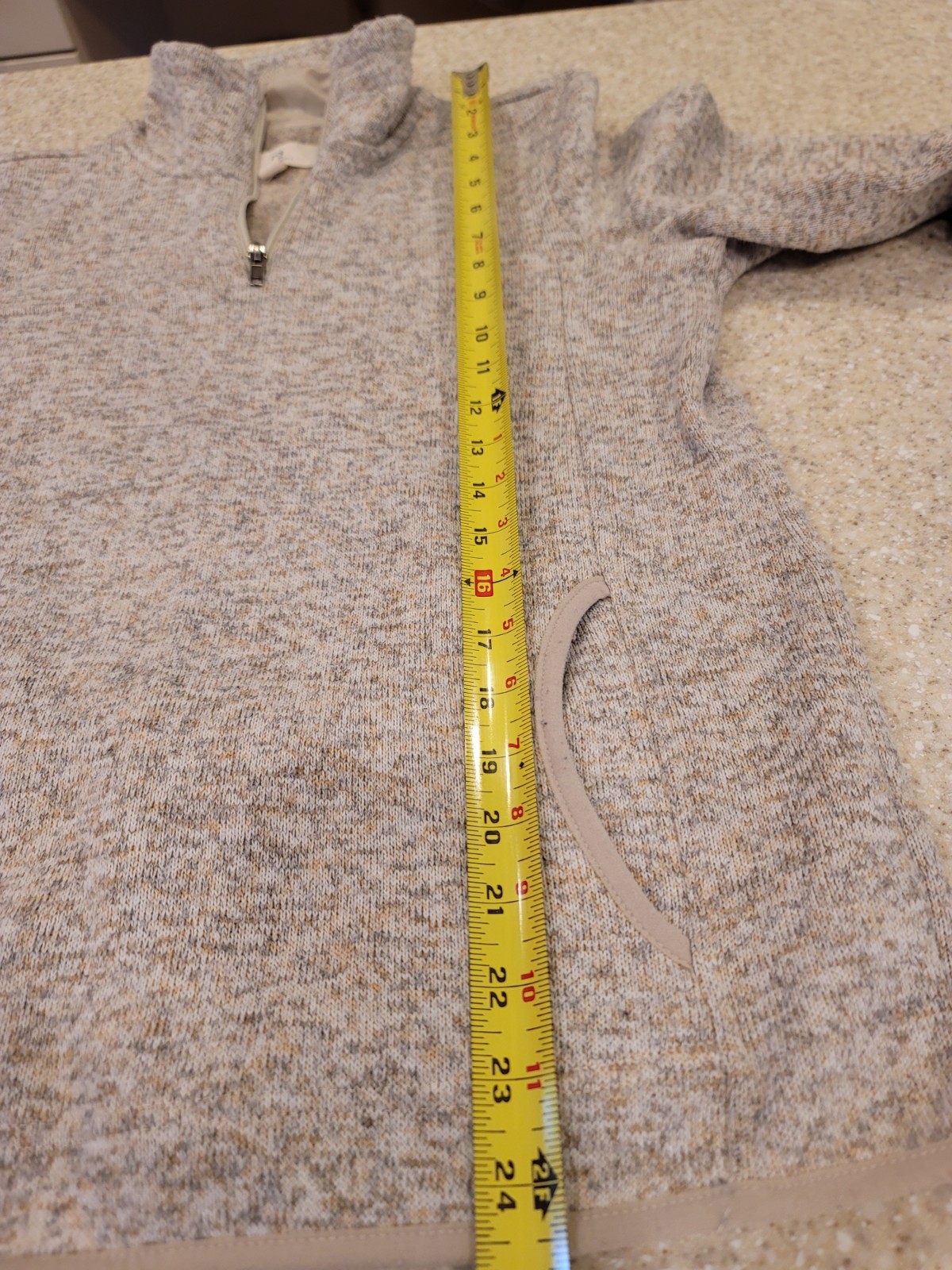 Thread + Supply 1/4 Zip Pullover Size  medium - image 4